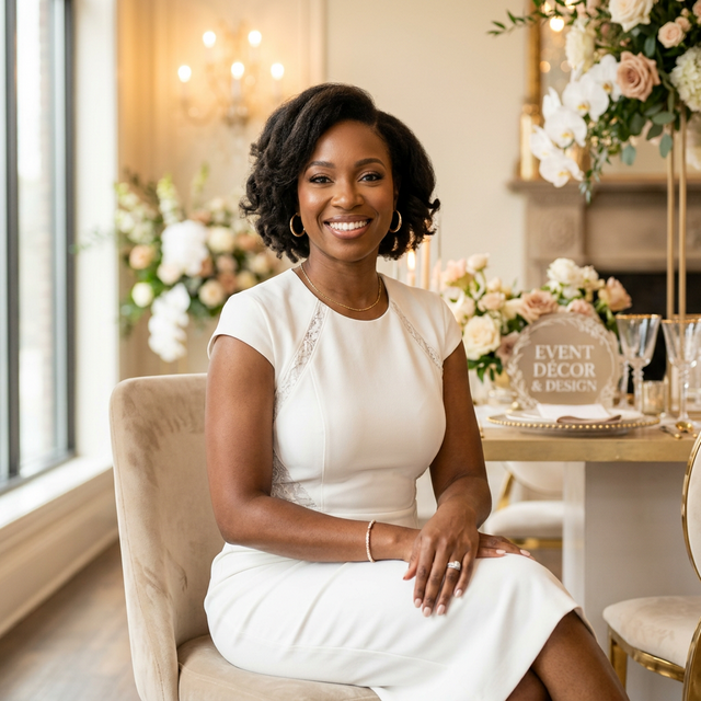 Amina - Founder of Amina Signature Decor